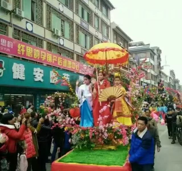 靖西2017年春节祈福民俗大巡游 - 靖西市·靖西网