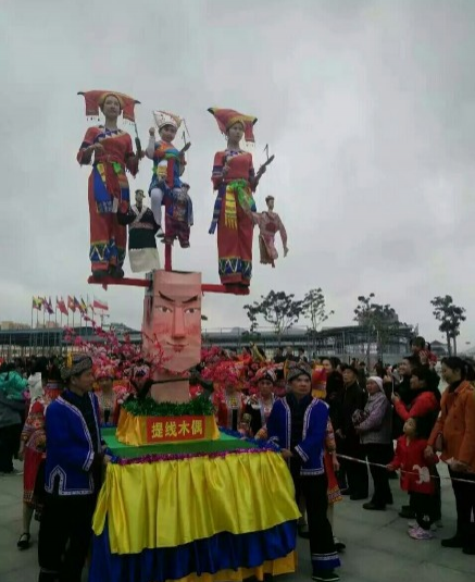 2017年靖西春节祈福民俗大巡游! - 靖西市·靖西网