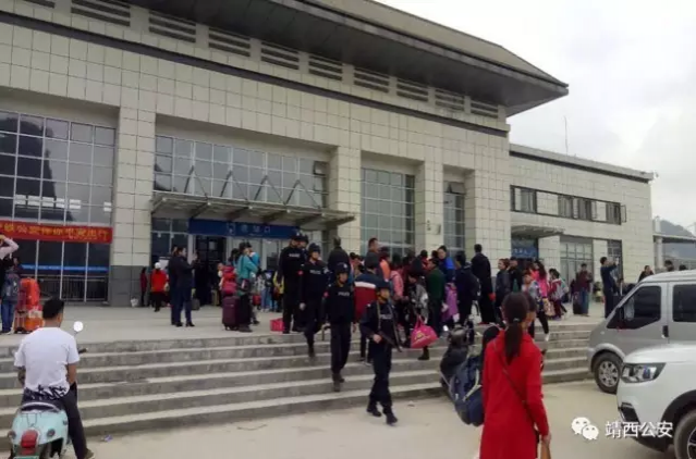 [春节我在岗上]靖西警察蜀黍是这样过年的，请看... - 靖西市·靖西网