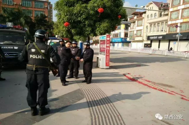 [春节我在岗上]靖西警察蜀黍是这样过年的，请看... - 靖西市·靖西网