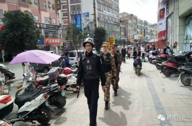 [春节我在岗上]靖西警察蜀黍是这样过年的，请看... - 靖西市·靖西网