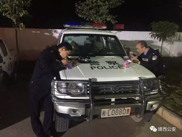 [春节我在岗上]靖西警察蜀黍是这样过年的，请看... - 靖西市·靖西网