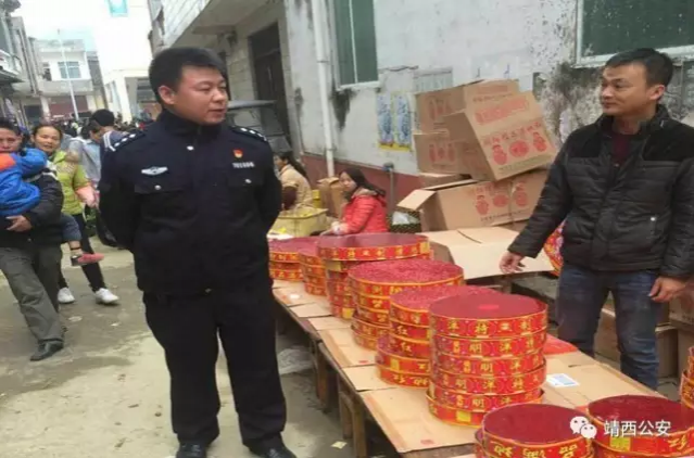 [春节我在岗上]靖西警察蜀黍是这样过年的，请看... - 靖西市·靖西网