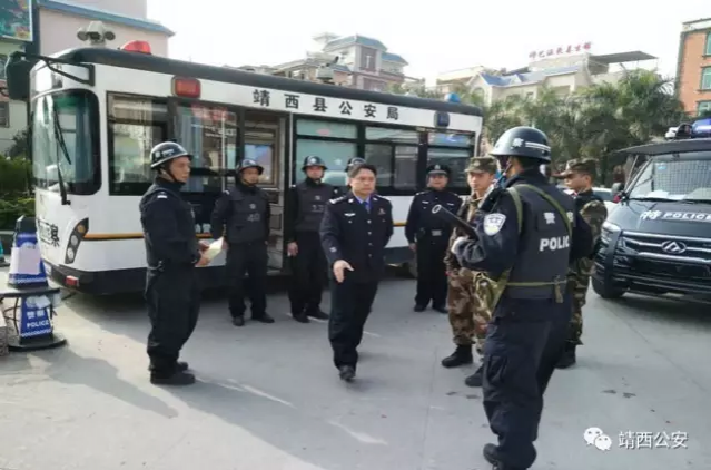 [春节我在岗上]靖西警察蜀黍是这样过年的，请看... - 靖西市·靖西网