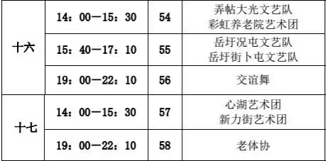 贝侬们，中山广场十天的演出时间表都在这里了！ - 靖西市·靖西网