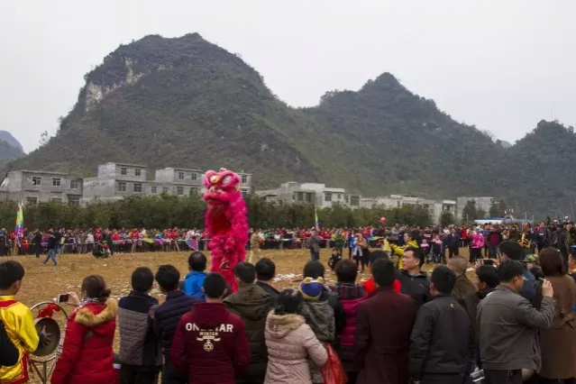 二月二龙抬头，靖西三合大孟喜迎百年花炮节 - 靖西市·靖西网