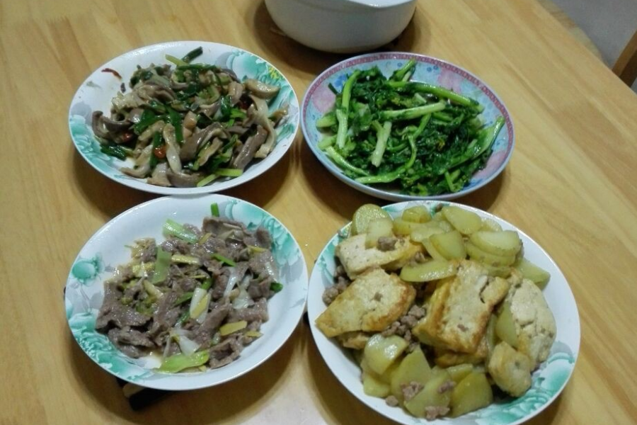 周末去靖西某乡下玩，中午点了这个菜 - 靖西市·靖西网