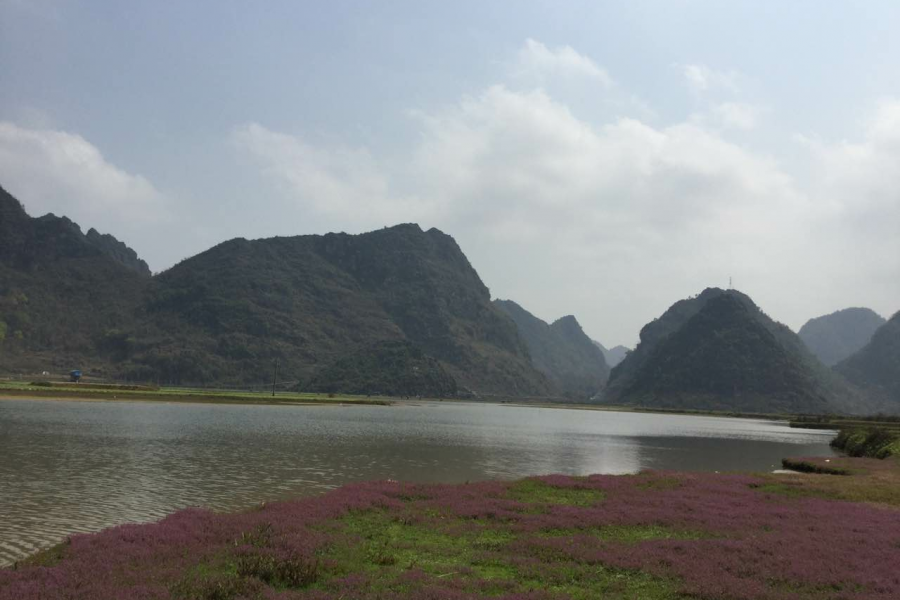 果乐乡连境湖，靖西市唯一地图上标注的天然湖。 - 靖西市·靖西网