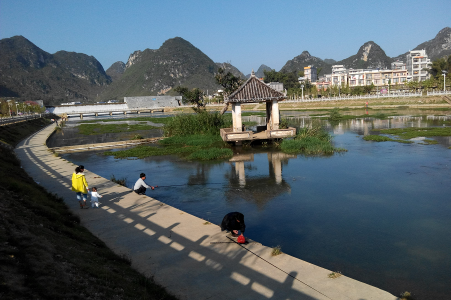 靖西山村早上的阳光 - 靖西市·靖西网