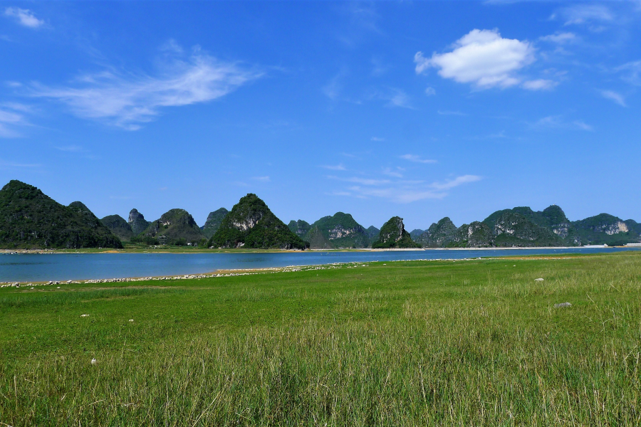 靖西渠洋湖 ，百色第二大水库（原名：靖西巴蒙水库） - 靖西市·靖西网