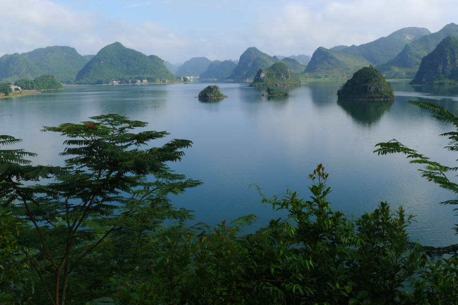 靖西渠洋湖 ，百色第二大水库（原名：靖西巴蒙水库） - 靖西市·靖西网