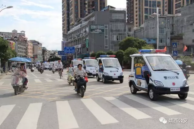 创建文明城市ing 靖西公安在行动！ - 靖西市·靖西网