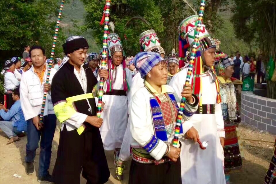 富宁龙迈跳坡节活动，民俗风情浓郁，淳朴自然，热闹非凡。 - 靖西市·靖西网