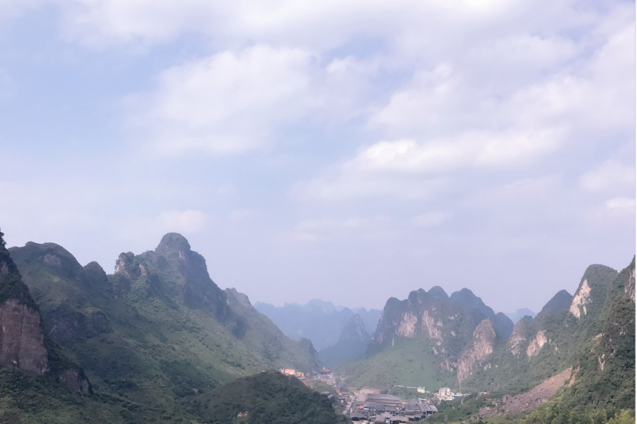 靖西-大新中越边境线，风景超美！ - 靖西市·靖西网