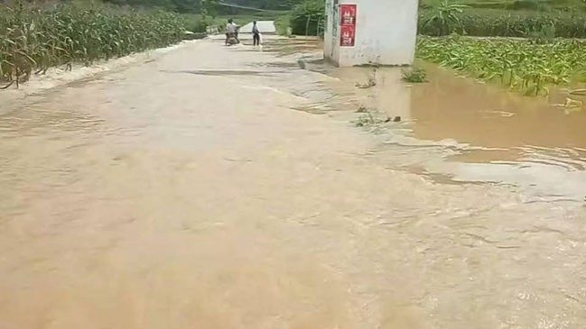 近日，靖西连续降雨，多地出现不同程度的灾害 - 靖西市·靖西网