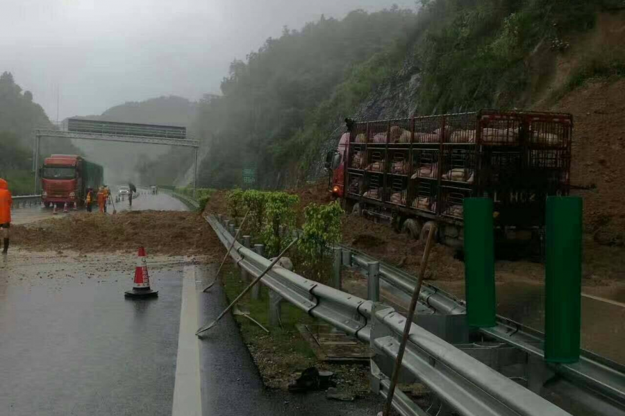 近日，靖西连续降雨，多地出现不同程度的灾害 - 靖西市·靖西网