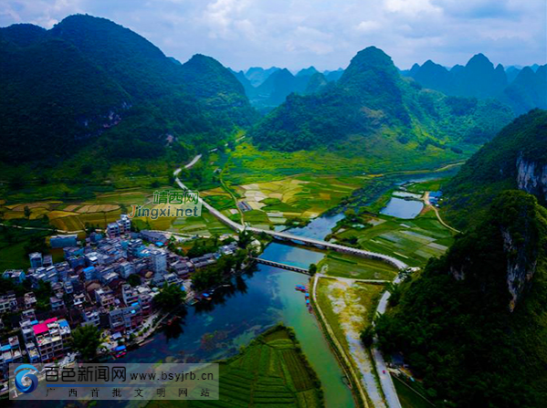 青山碧水画中游，六月靖西别样的小清新! - 靖西市·靖西网