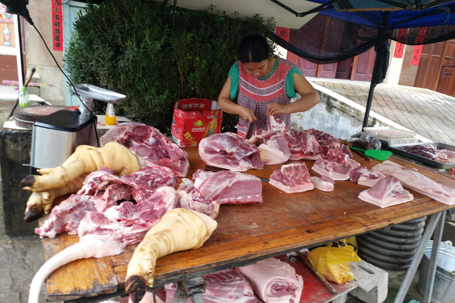 正宗本地农村散养土猪肉 - 靖西市·靖西网