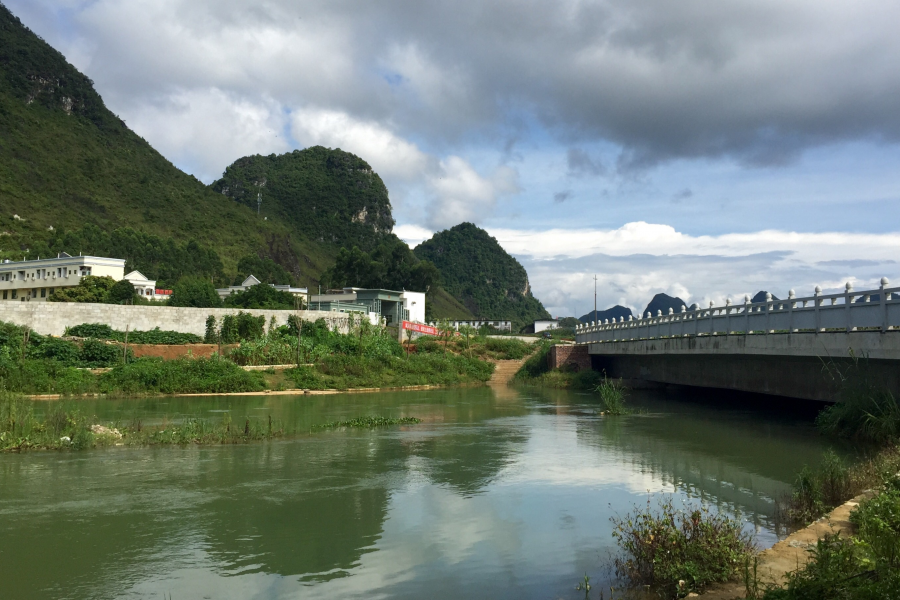 浪漫的夏季_靖西龙潭河岸景色。 - 靖西市·靖西网