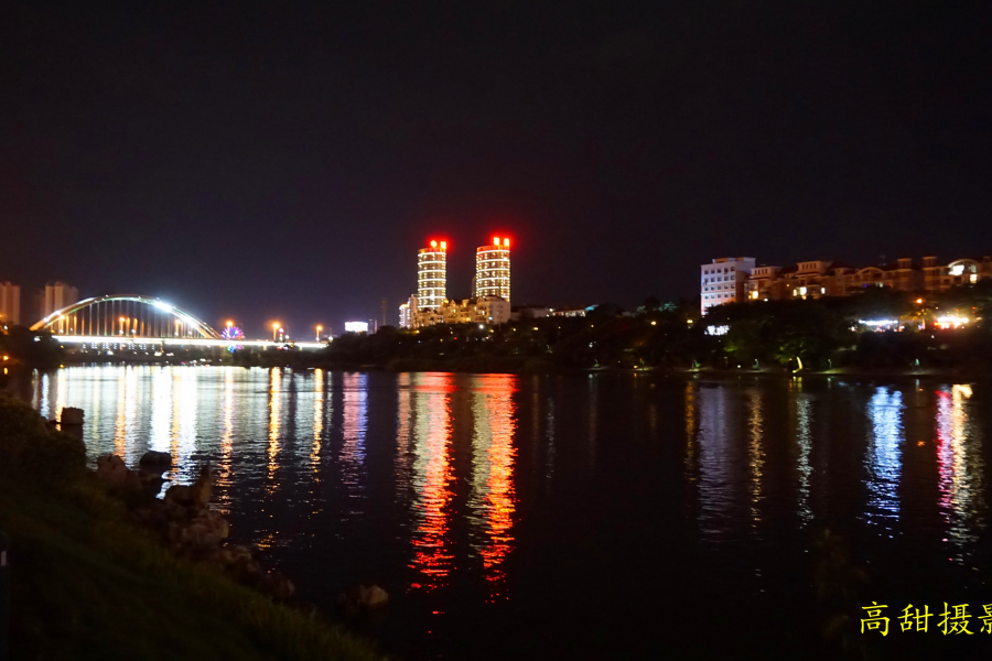 百色沙滩公园夜景 - 靖西市·靖西网