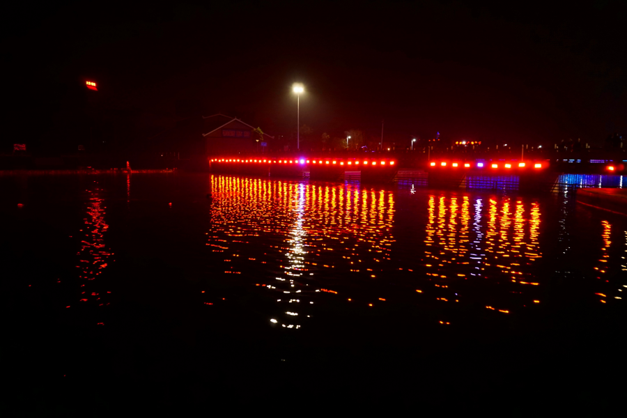 百色沙滩公园夜景 - 靖西市·靖西网
