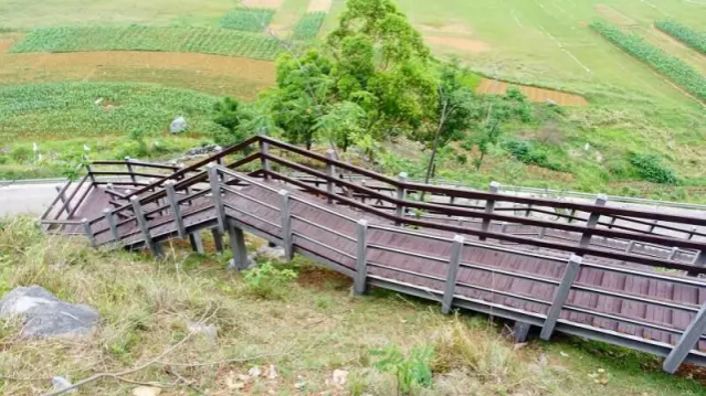 美丽渠洋，搭台观景，靖西游客们有福份啦！ - 靖西市·靖西网