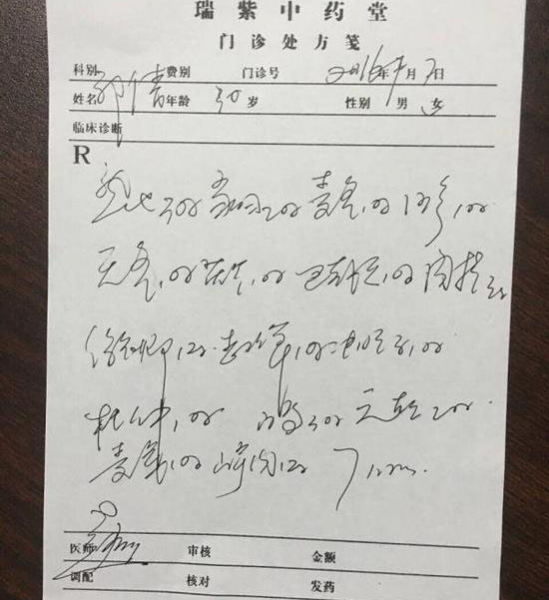 为什么医生写的字看不懂？有一种字体叫医生字体！ - 靖西市·靖西网