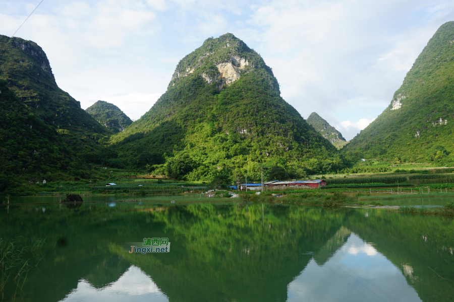 望得见山 看得见水 才能记得住乡愁  致罗隆小坡江 - 靖西市·靖西网