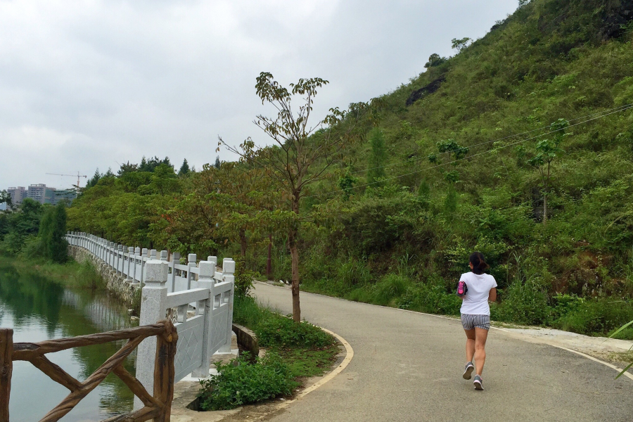 凉风扫夏暑，树叶传秋声。 - 靖西市·靖西网