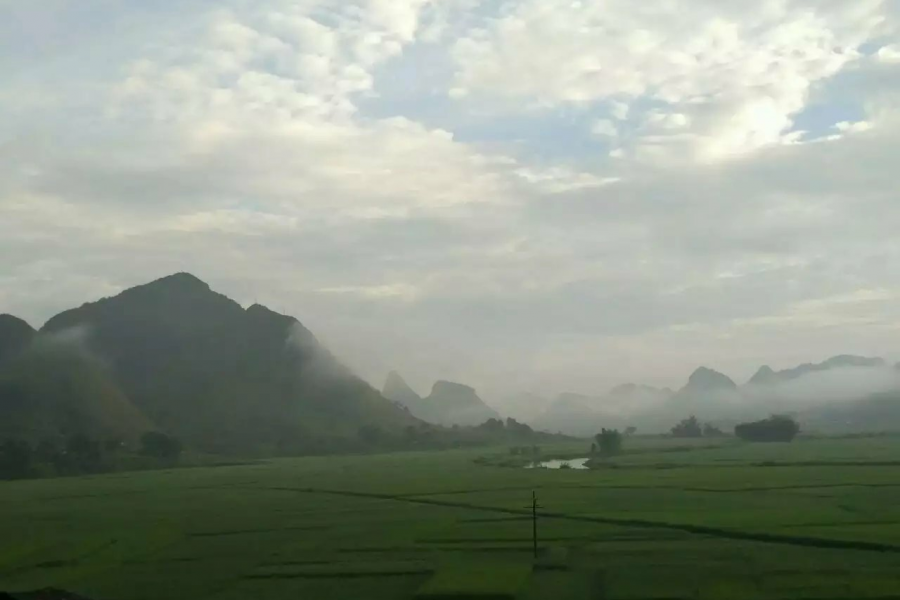 望得见山 看得见水 才能记得住乡愁  致罗隆小坡江 - 靖西市·靖西网