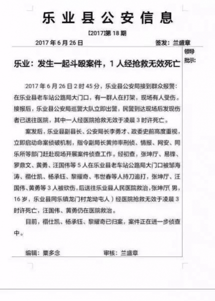 乐业命案惊动公安厅 局长亲自抓捕黑恶团伙 - 靖西市·靖西网