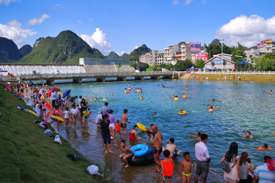 不舍夏天，明年龙潭见！ - 靖西市·靖西网