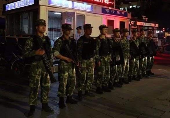 靖西全警出动保中秋国庆平安！ - 靖西市·靖西网