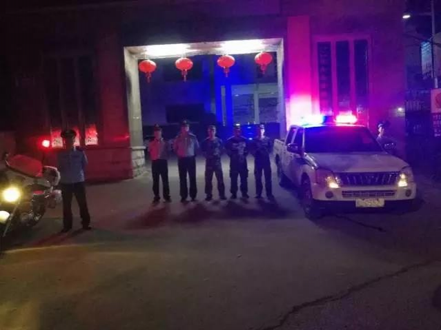靖西全警出动保中秋国庆平安！ - 靖西市·靖西网