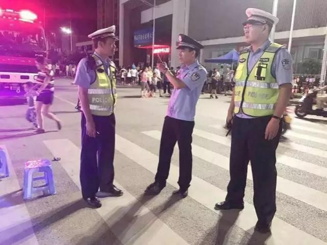 靖西全警出动保中秋国庆平安！ - 靖西市·靖西网