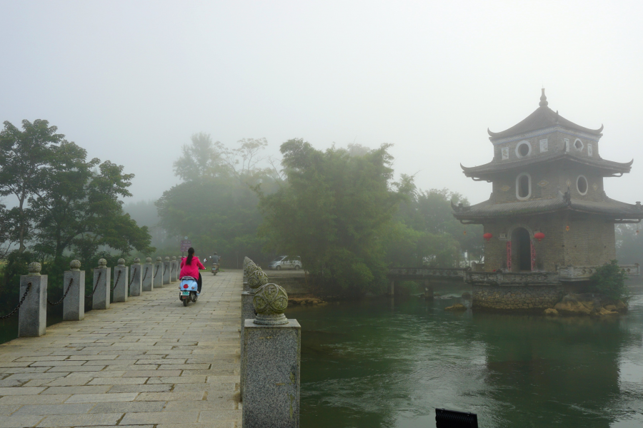 靖西晨景 旧州雾色 - 靖西市·靖西网