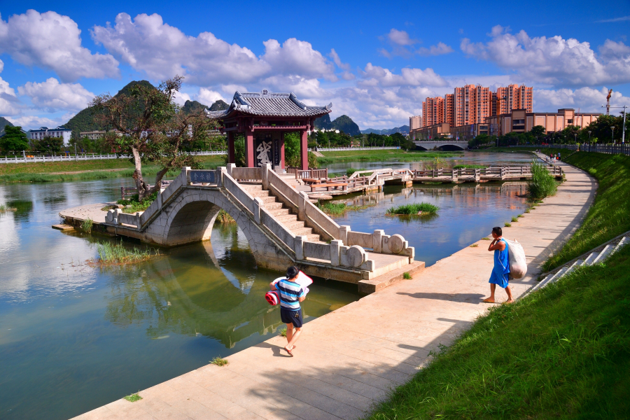 龙潭天上的棉花云，龙潭的美四季常在 - 靖西市·靖西网