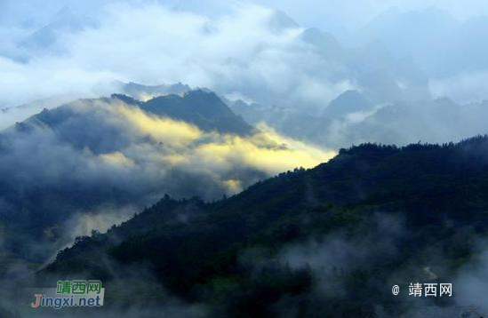 凌云茶山的清晨美景，堪比人间仙境 - 靖西市·靖西网