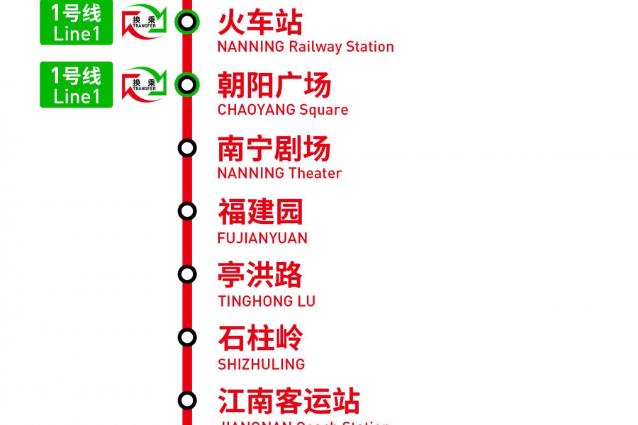 南宁地钱二号即将开通运行 - 靖西市·靖西网