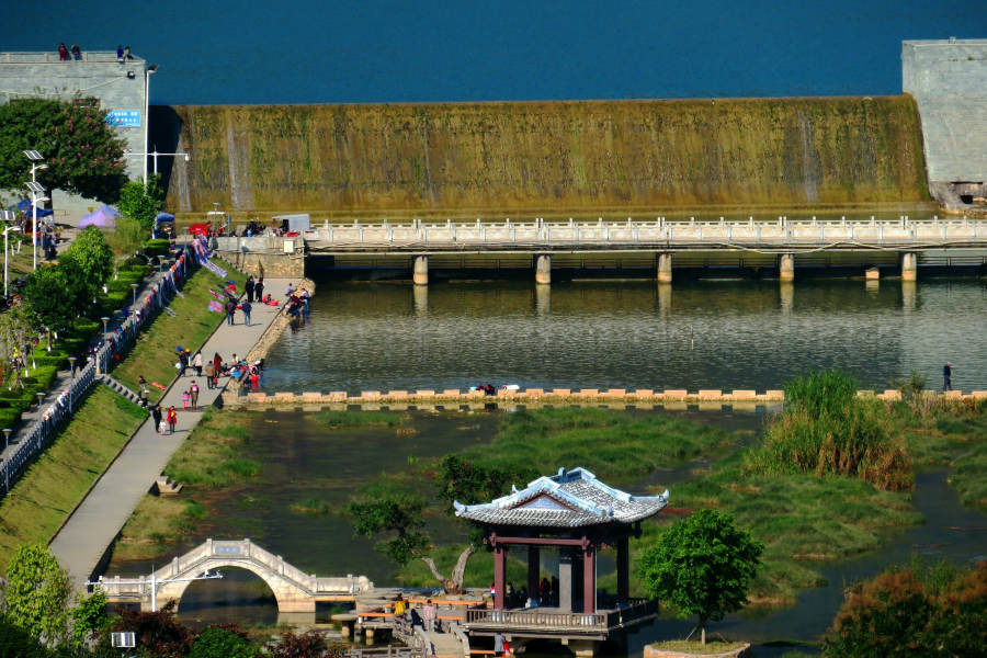 新鲜出炉，靖西市龙潭湿地公园冬景。 - 靖西市·靖西网