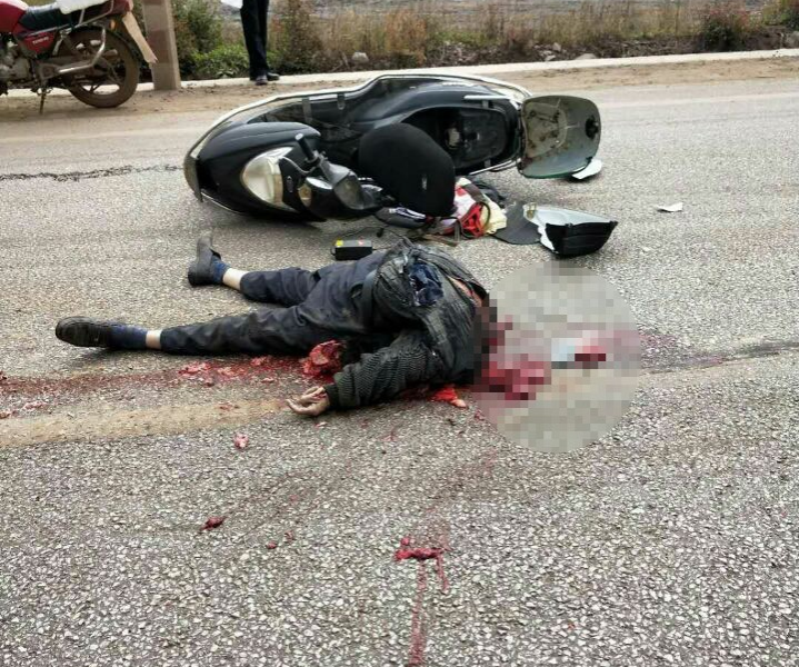 今天冬至，靖西铝厂路段惨烈车祸 - 靖西市·靖西网