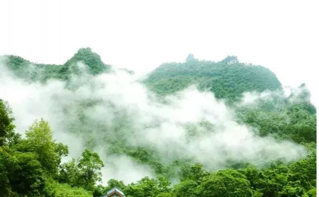 靖西通灵大峡谷首创原生态即兴自由舞户外实景呈现 - 靖西市·靖西网