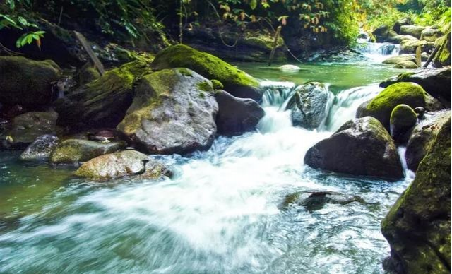靖西通灵大峡谷首创原生态即兴自由舞户外实景呈现 - 靖西市·靖西网