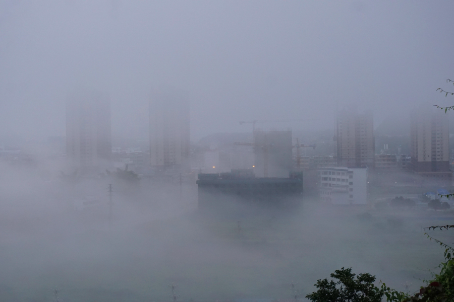 细雨绵绵，雾色朦朦 - 靖西市·靖西网