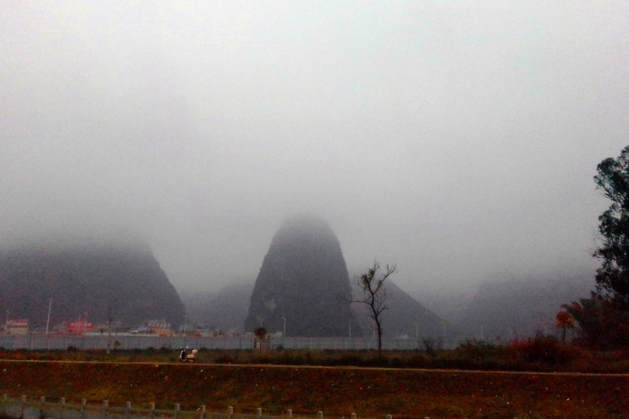 细雨绵绵，雾色朦朦 - 靖西市·靖西网