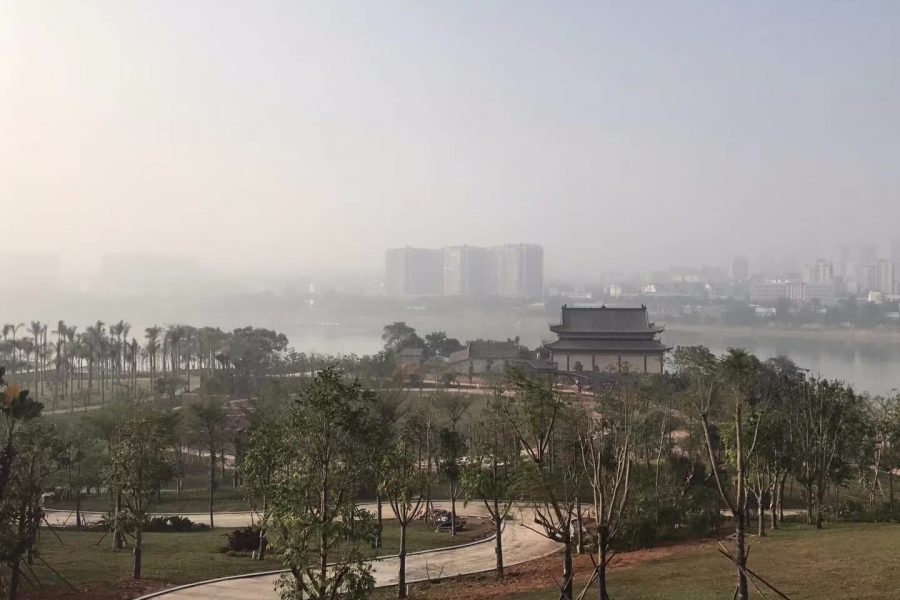 细雨绵绵，雾色朦朦 - 靖西市·靖西网