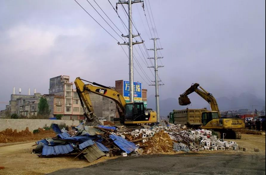 靖西强拆违建，打响2018年“两违”整治第一炮！ - 靖西市·靖西网