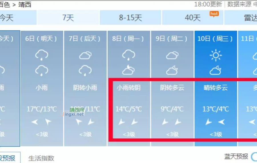 最低4℃！2018年1号台风生成！靖西将迎新年以来最低温… - 靖西市·靖西网