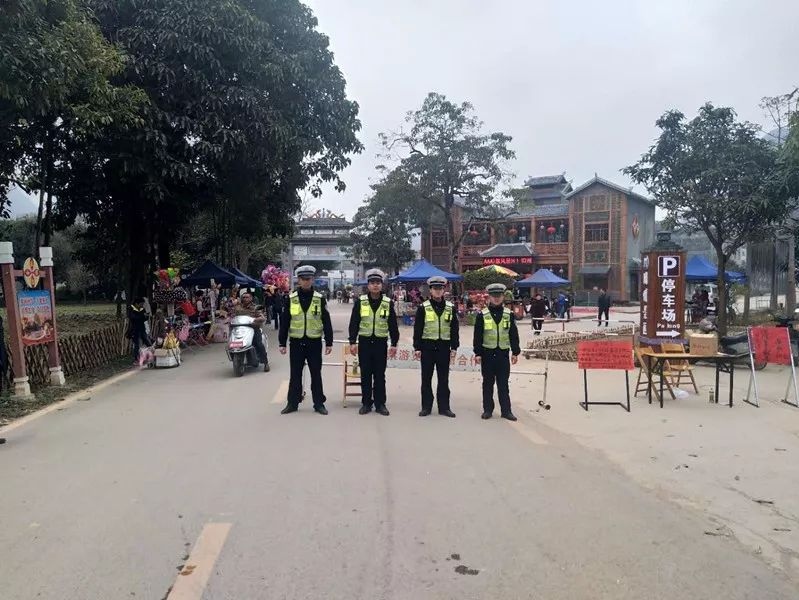 靖西交警蜀黍们的春节是这样度过的！ - 靖西市·靖西网
