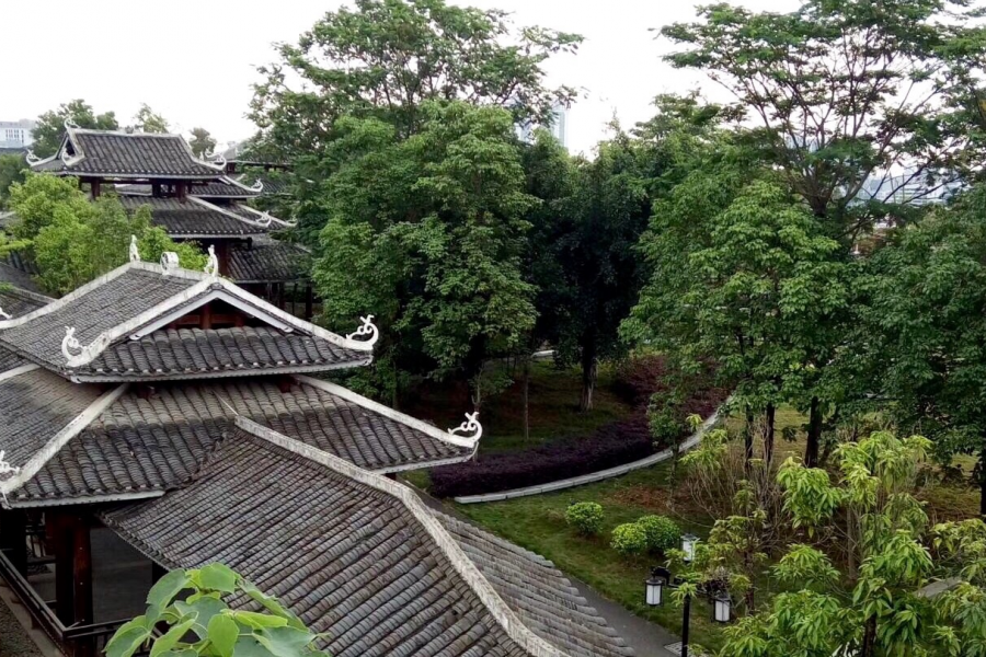 绿城相思湖风雨桥 - 靖西市·靖西网